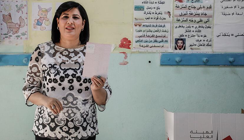 Ein tunesisches Gericht hat die prominente Oppositionspolitikerin Abir Moussi zu einer Gef&auml;ngnisstrafe von zw&ouml;lf Jahren verurteilt. (Archiv)