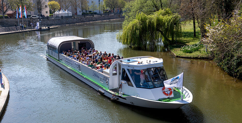 Die über einjährige Flaute ist vorbei. Nach dem Abschied von der Personenschifffahrt Stumpf und einem Zwischenspiel des Stuttgarter Neckar Käpt’n verkehrten auf dem Neckar in Heilbronn keine Ausflugsschiffe mehr.