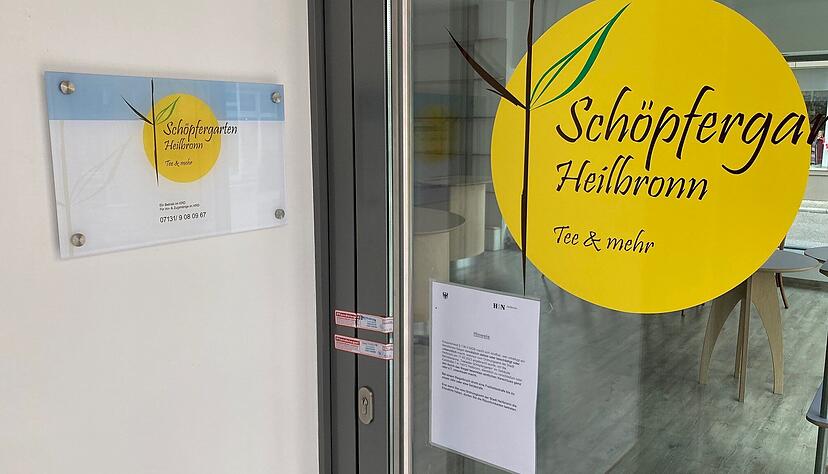 Der Teeladen Sch&ouml;pfergarten in der Heilbronner City ist seit 2023 geschlossen.