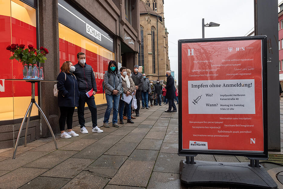 Impfst&uuml;tzpunkt Heilbronn Kaiserstra&szlig;e