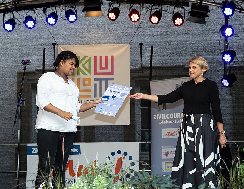 Zivilcouragepreis 2021 Zivilcouragepreis 2021