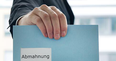 Eine Abmahnung ist regelm&auml;&szlig;ig Voraussetzung f&uuml;r eine verhaltensbedingte K&uuml;ndigung.
