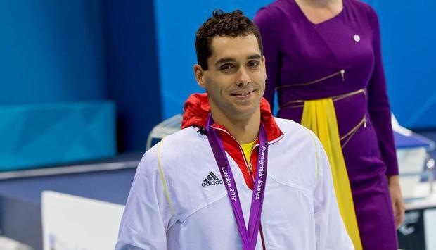 Sebastian Iwanow hat &uuml;ber 100 Meter R&uuml;cken Bronze geholt. Foto: Daniel Karmann