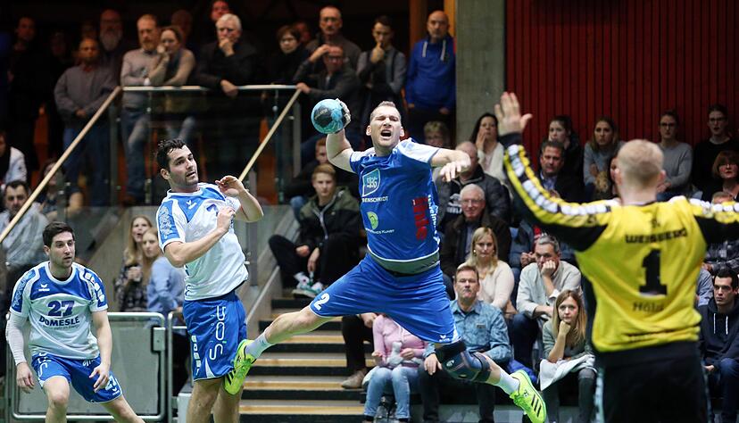 Clemens Borchardt von der Neckarsulmer Sport-Union in der Begegnung gegen den TSV Weinsberg. Foto: Andreas Veigel Clemens Borchardt von der Neckarsulmer Sport-Union in der Begegnung gegen den TSV Weinsberg. Foto: Andreas Veigel
