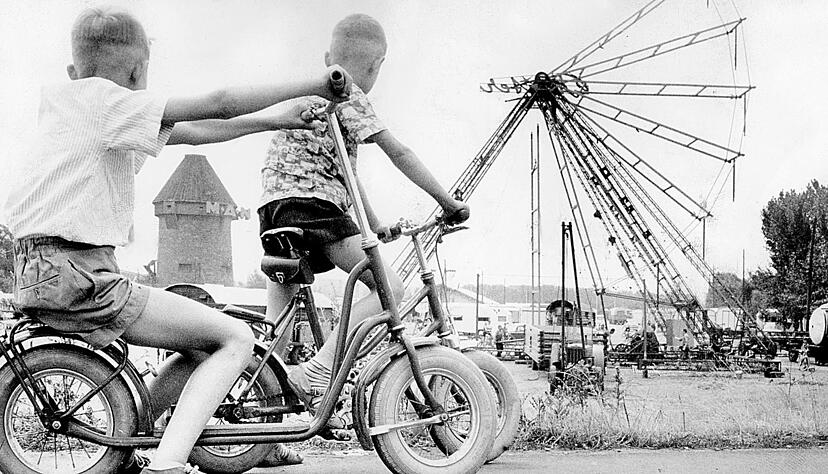 Seit Generationen sind Göckelesmaier und das Unterländer Volksfest feste Größen in Heilbronn. Foto: Archiv