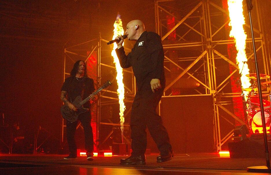 Distrubed-Konzert in Stuttgarter Schleyerhalle.