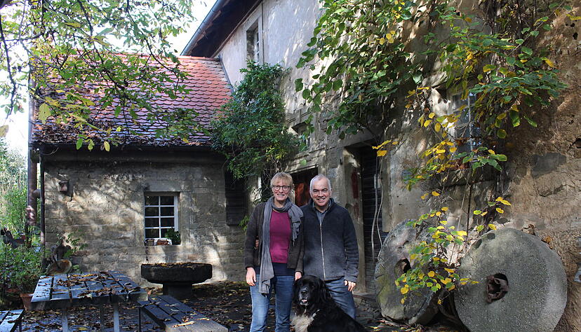 Hinrich Z&uuml;rn und seine Frau Britta wohnen in einer ehemaligen M&uuml;hle bei Gemmingen.