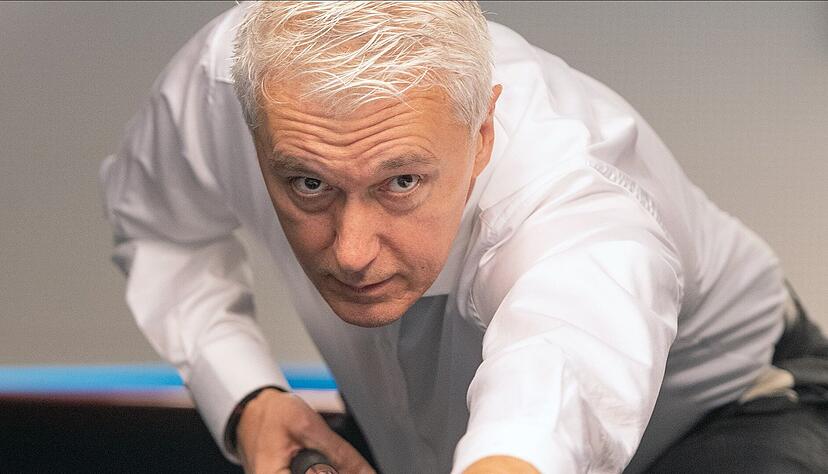 F&uuml;r Frank Haberzettl ist Billard ein Sport, bei dem er vom Alltag abschalten kann.