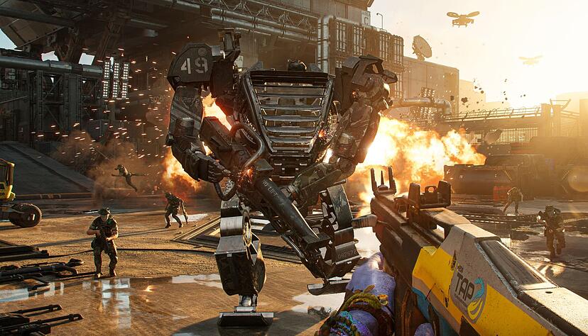 Die Mechs genannten Laufrobotoren der Invasoren sind m&auml;chtige Gegner, mit denen es die Na'vi in actionreichen K&auml;mpfen aufnehmen m&uuml;ssen.