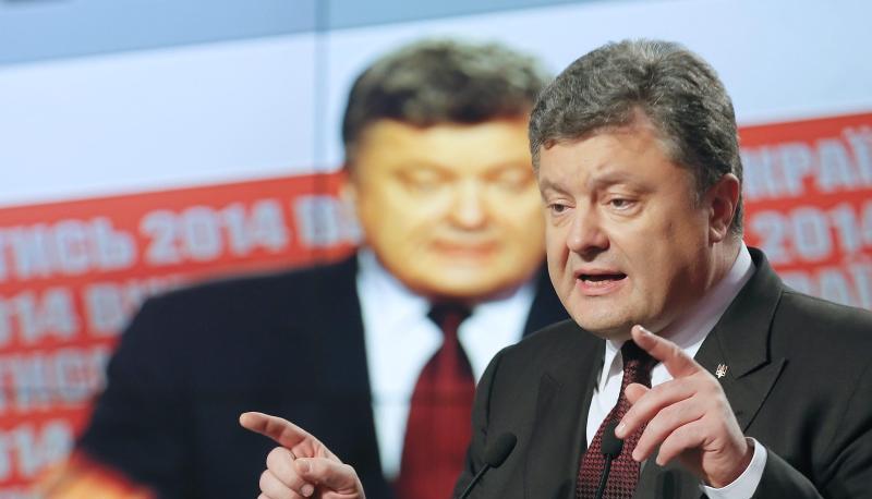 Der ukraininische Staatschef Poroschenko kann auf eine solide Mehrheit f&uuml;r seinen EU-Kurs setzen. Foto: Sergey Dolzhenko