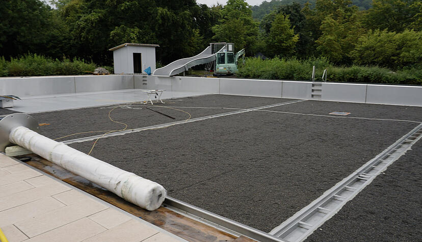 Das aktuelle 360-Grad-Video zeigt die Sanierung des Freibads in Untergruppenbach. Das aktuelle 360-Grad-Video zeigt die Sanierung des Freibads in Untergruppenbach.