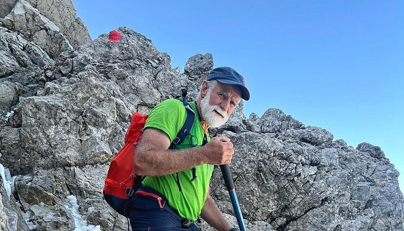Rolf Maier auf dem Heilbronner Weg