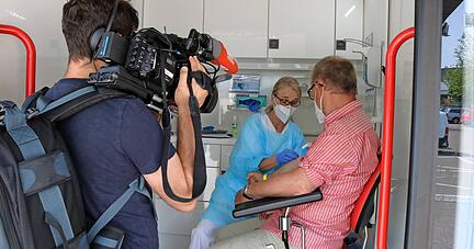 Reges Interesse herrschte im Juni 2021 bei der drittenTestreihe des RKI in Kupferzell − und das besteht noch immer: Denn Ergebnisse liegen bisher nicht vor. Reges Interesse herrschte im Juni 2021 bei der drittenTestreihe des RKI in Kupferzell − und das besteht noch immer: Denn Ergebnisse liegen bisher nicht vor.