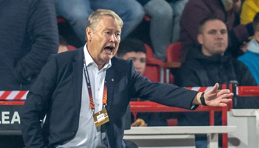 &Aring;ge Hareide - hier mit Malm&ouml; FF bei Union Berlin 2022 - z&auml;hlte zu den gr&ouml;&szlig;ten Trainern Skandinaviens. (Archivbild)