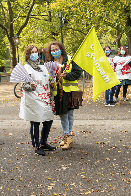 Verdi-Warnstreik in Heilbronn