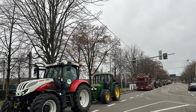 Nach den Protesten im Dezember kommt es am Montag, 8. Januar, zu vielen geplanten Aktionen der Landwirte.