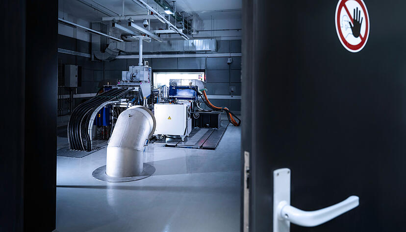 Blick durchs Schl&uuml;sselloch: In Neuburg an der Donau hat Audi die selbst entwickelte Antriebseinheit f&uuml;r die Formel 1 intensiv gestestet.