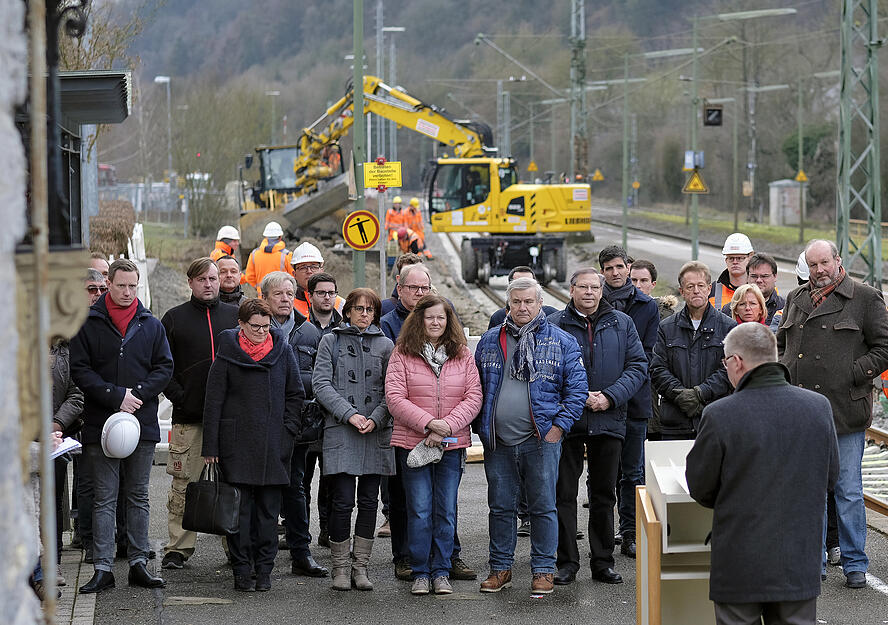 Sanierungsstart am Bahnhof Möckmühl