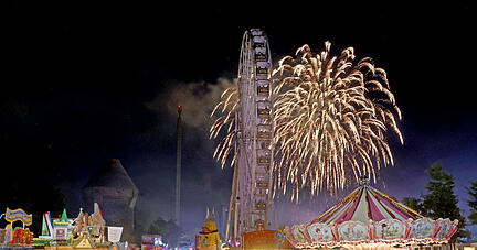 Heilbronner Volksfest: Feuerwerk-Finale am Sonntagabend Heilbronner Volksfest: Feuerwerk-Finale am Sonntagabend