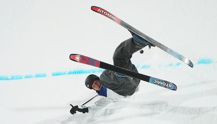 Heftiger Aufprall: Elias Lajunen verlor die Kontrolle Heftiger Aufprall: Elias Lajunen verlor die Kontrolle