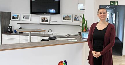 Fragen wie "Wie finde ich Personal?" oder "Wie kann ich nach Deutschland kommen?" beantwortet Marlene Neumann mit ihrem Team.
Foto: Christoph Kraft