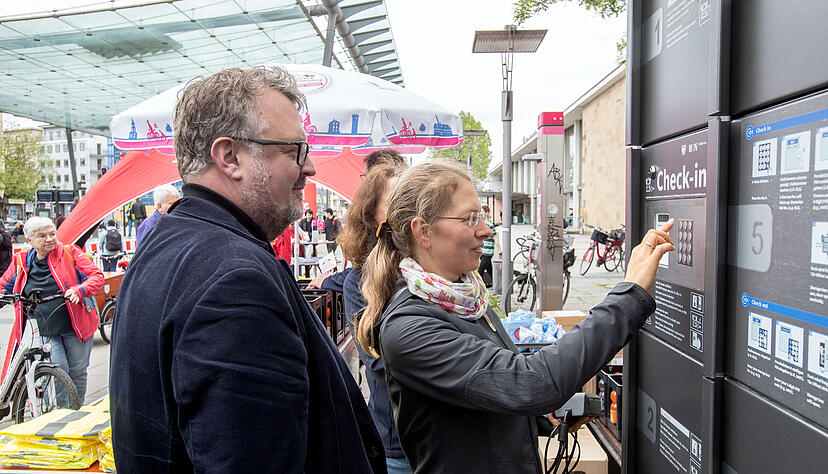 Radhaus am Heilbronner Bahnhof Radhaus am Heilbronner Bahnhof