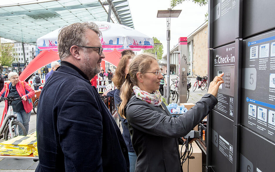 Radhaus am Heilbronner Bahnhof Radhaus am Heilbronner Bahnhof