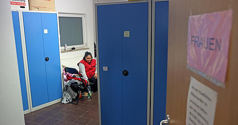 Im Freibad Neckarhalde ist jeden Winter f&uuml;nf Monate lang der Erfrierungsschutz f&uuml;r Obdachlose beheimatet.