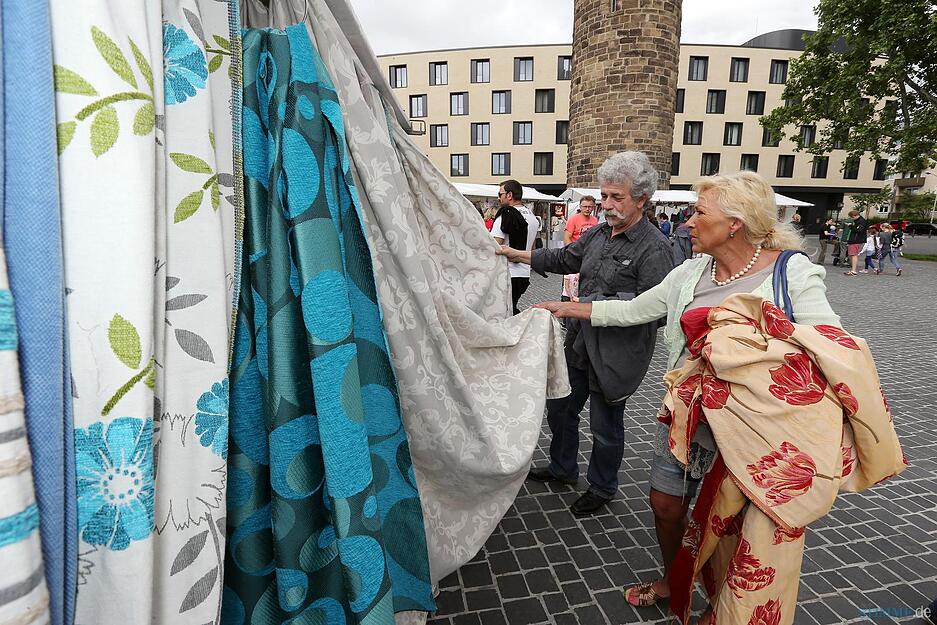 Deutsch-holl&auml;ndischer Stoffmarkt Heilbronn | 04.06.