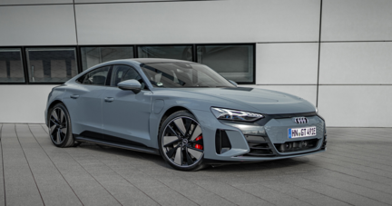 Audi hat den Anteil an E-Autos wie dem E-Tron GT aus Heilbronn am Gesamtabsatz auf mittlerweile 11,6 Prozent gesteigert.