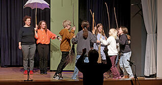 Seit Mai laufen die Proben in Weinsberg für "Die kleine Hexe" nach dem Kinderbuchklassiker von Otfried Preußler.