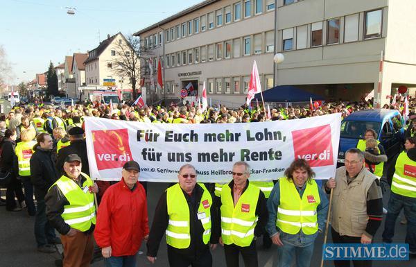 Warnstreik in Heilbronn | 20.03. Warnstreik in Heilbronn | 20.03.