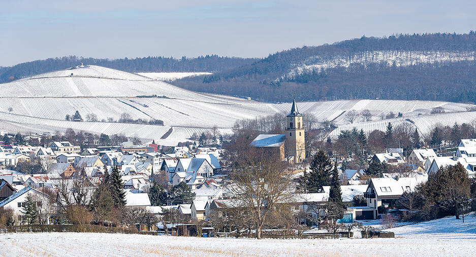 Winter in der Region
