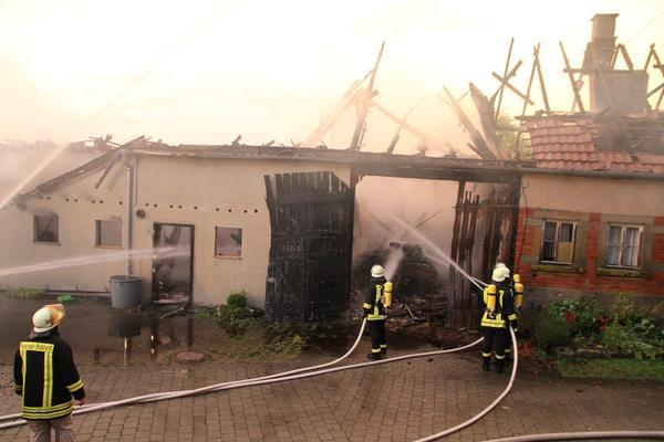 Wohnhausbrand Mainhardt | 12.07.