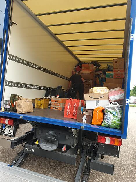 Hohenloher spenden für Flutopfer