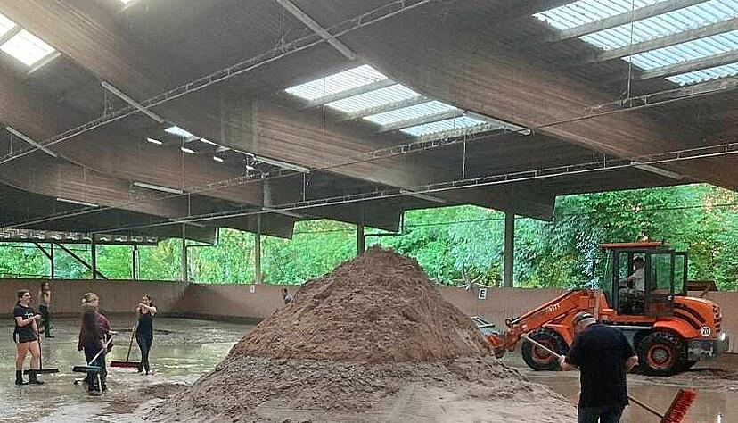 Im Reitverein Bad Friedrichshall hat man das Hochwasser gut überstanden. Im Reitverein Bad Friedrichshall hat man das Hochwasser gut überstanden.
