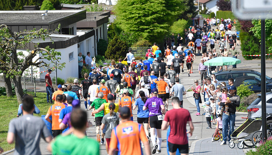 21. Trollinger Marathon - Auf der Strecke