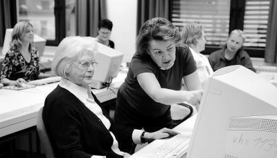 Anfangs hatte auch &bdquo;die Joy&ldquo; keine Freude am Computern