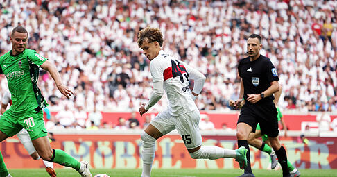 Lazar Jovanovic ist beim VfB Stuttgart derzeit kaum im Einsatz. In der Bundesliga stand er zuletzt nicht einmal mehr im Kader.