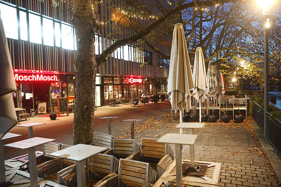 Leere Heilbronner Innenstadt - schon vor den Ausgangsbeschränkungen Leere Heilbronner Innenstadt - schon vor den Ausgangsbeschränkungen