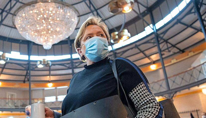 Susanne Eisenmann, die CDU-Spitzenkandidatin bei der Landtagswahl, hat die Verantwortung f&uuml;r die Niederlage &uuml;bernommen.
Fotos: dpa