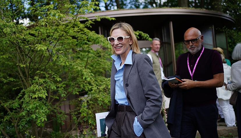 Unter den G&auml;sten ist auch Schauspielerin Cate Blanchett.