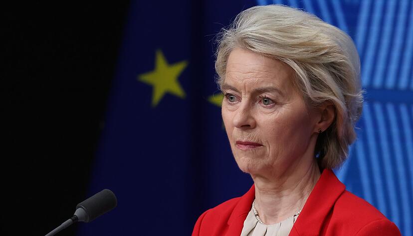 EU-Kommissionspr&auml;sidentin Ursula von der Leyen hatte Musks US-Firma zuletzt zum Einlenken gedr&auml;ngt. (Archivbild)