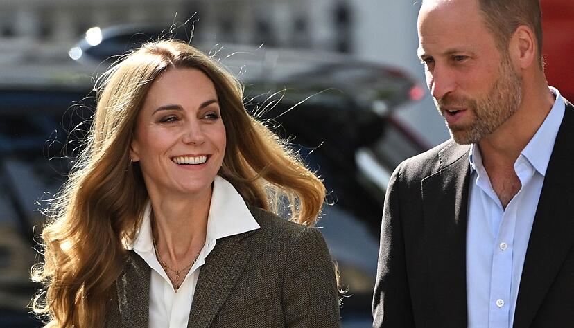 Kate zeigte sich erstmals in der Öffentlichkeit mit blonden Haaren.