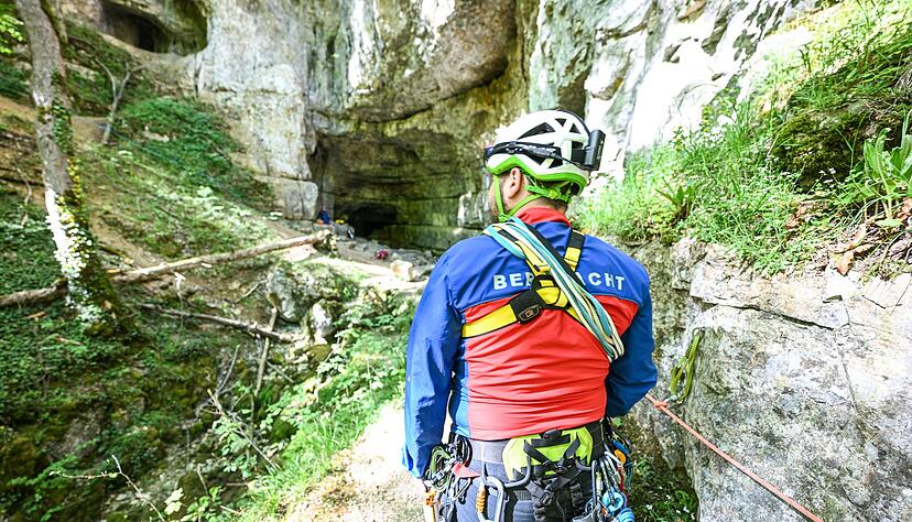 Der Zugang zur Falkensteiner H&ouml;hle ist strikt reglementiert.