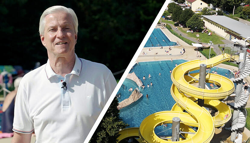 Stimme-Chefredakteur Uwe Ralf Heer hat sich diesmal im Öhringer Freibad H2Ö umgesehen.