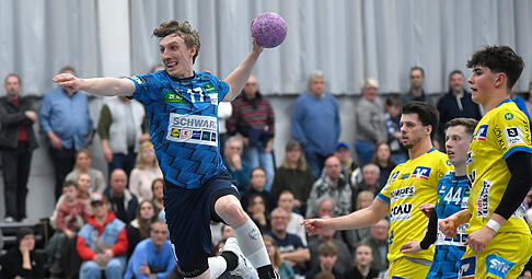 Erfolgreiche Handball-Action vor vollen Rängen in der Horkheimer Stauwehrhalle: So wie gegen die SG Pforzheim/Eutingen soll es auch im Duell mit dem HC Erlangen II laufen. Erfolgreiche Handball-Action vor vollen Rängen in der Horkheimer Stauwehrhalle: So wie gegen die SG Pforzheim/Eutingen soll es auch im Duell mit dem HC Erlangen II laufen.