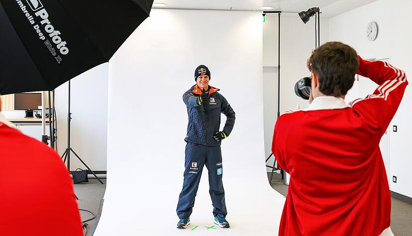 Olympia-Gold hat er schon, den goldenen Tournee-Adler noch nicht: Andreas Wellinger. Olympia-Gold hat er schon, den goldenen Tournee-Adler noch nicht: Andreas Wellinger.