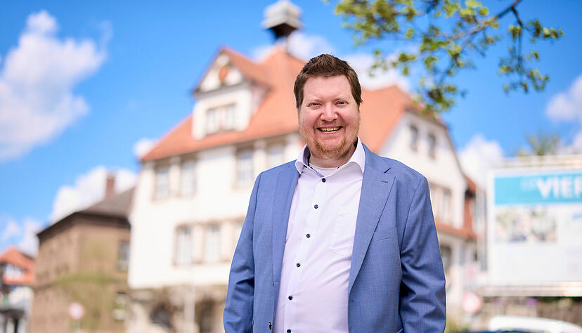 Jonas Mauch kandidiert f&uuml;r den B&uuml;rgermeisterposten in Gerabronn.