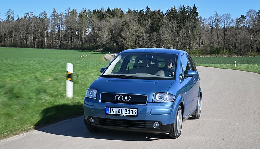 Formvollendet: Vielen gilt der Audi A2 als Designikone.